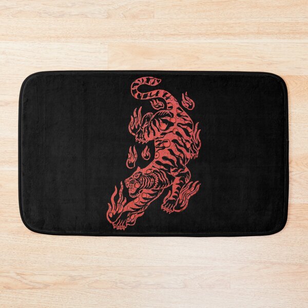 Item preview, 2022 Year of the Tiger - Flaming Red Water Tiger designed and sold by Trinket-Trickster.