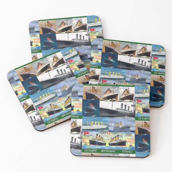 Item preview, Titanic and her sisters olympic, britanic sister ship,iceburg,white star star liners, designed and sold by amy greaves.