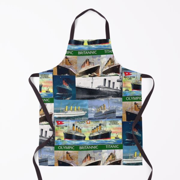 Item preview, Titanic and her sisters olympic, britanic sister ship,iceburg,white star star liners, designed and sold by amy greaves.