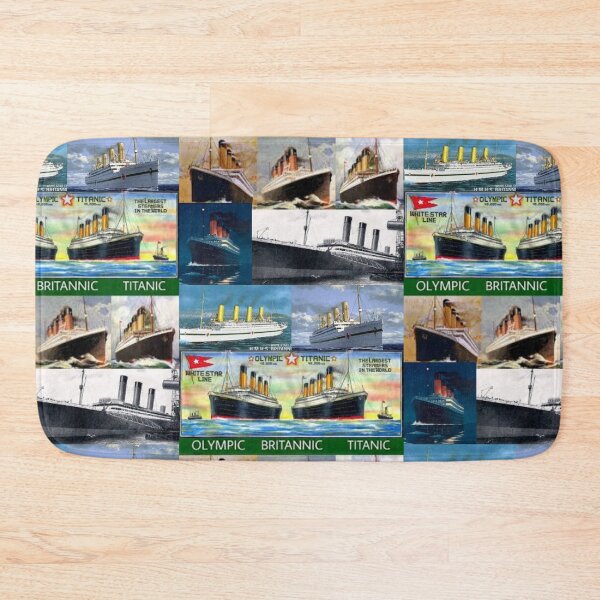 Item preview, Titanic and her sisters olympic, britanic sister ship,iceburg,white star star liners, designed and sold by amy greaves.