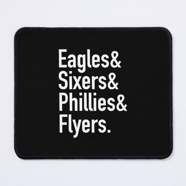 Philadelphia Sports Teams Poster, Philadelphia Eagles, Flyers, 76ers,  Phillies, gift