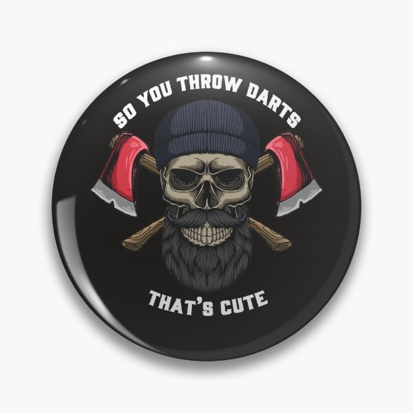 Item preview, Axe Throwing Cartoon For Hatchet & Tomahawk Thrower designed and sold by MrEddie10.