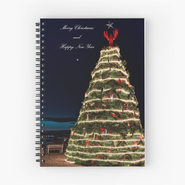 Item preview, Lobster Trap Christmas Tree Greeting Card designed and sold by Richard Bean.
