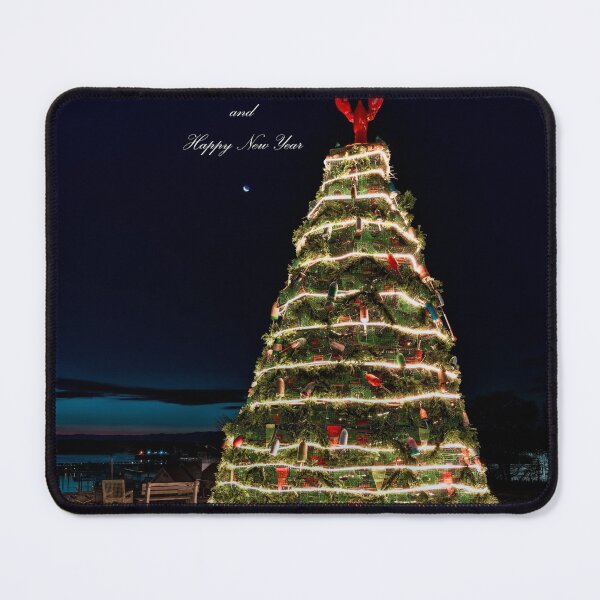 Item preview, Lobster Trap Christmas Tree Greeting Card designed and sold by Richard Bean.
