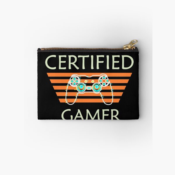 Item preview, Certified Gamer Vintage Controller Gamers Gift designed and sold by Wadia Hamda.