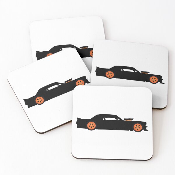 Item preview, Ken Block Rally and Rallycross Driver Drift Car 1965 Ford Mustang Hoonicorn RTR Hot Rod graphic illustration  designed and sold by Marcin Adrian.