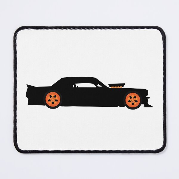 Item preview, Ken Block Rally and Rallycross Driver Drift Car 1965 Ford Mustang Hoonicorn RTR Hot Rod graphic illustration  designed and sold by Marcin Adrian.