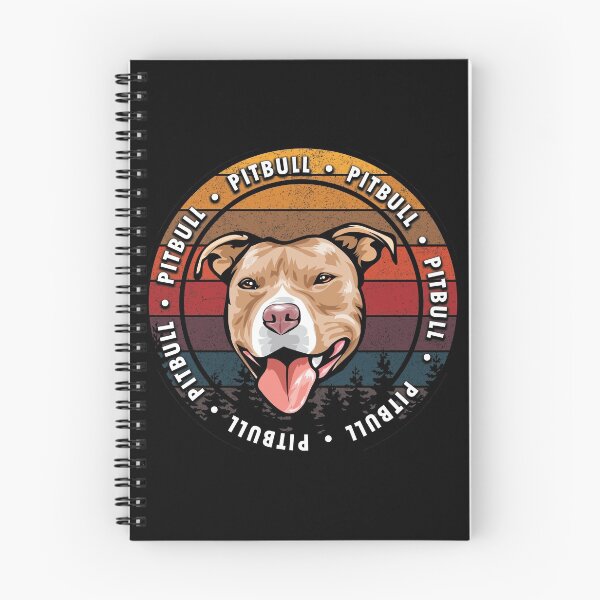 Item preview, Pitbull distressed sunset retro dog face design designed and sold by SamRVstore.