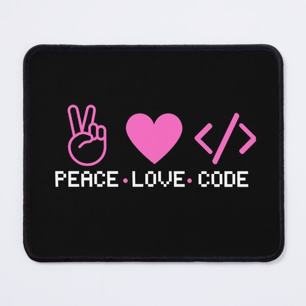 Item preview, Peace Love Code| Coding/Coder software engineer developer programmer geek coder STEM designed and sold by brinikki.
