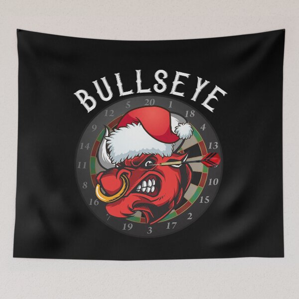 Item preview, Bullseye Dartfan Dartfeil Christmas Hat designed and sold by Colator.
