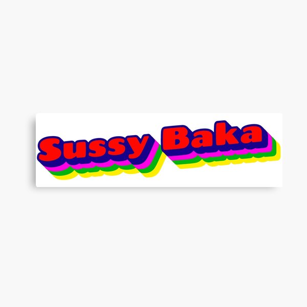 Sussy Baka Amongus Im Meme  Art Board Print for Sale by BigToeMan