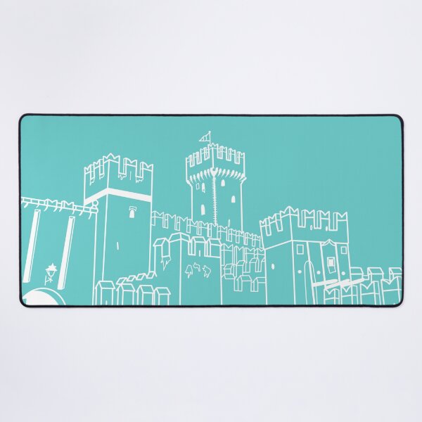Item preview, Scaligero Castle, Sirmione designed and sold by lunajane.