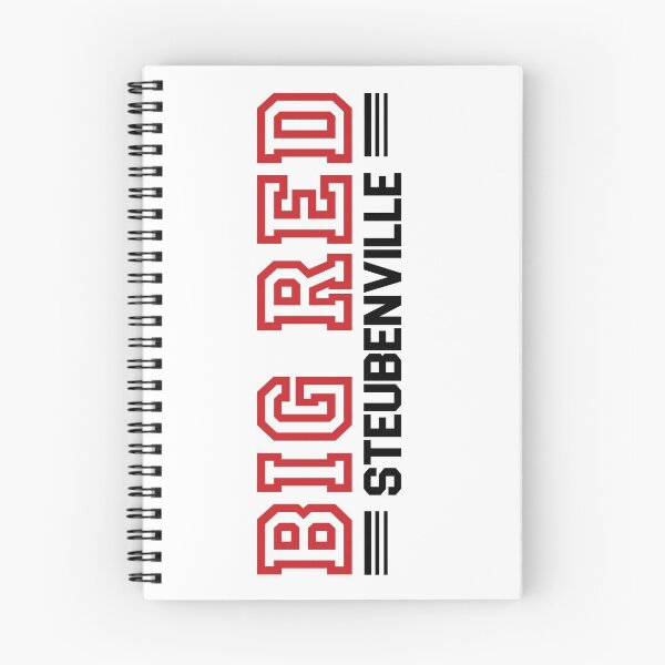 Item preview, Vertical Steubenville in old school varsity font designed and sold by RollRedDesigns.