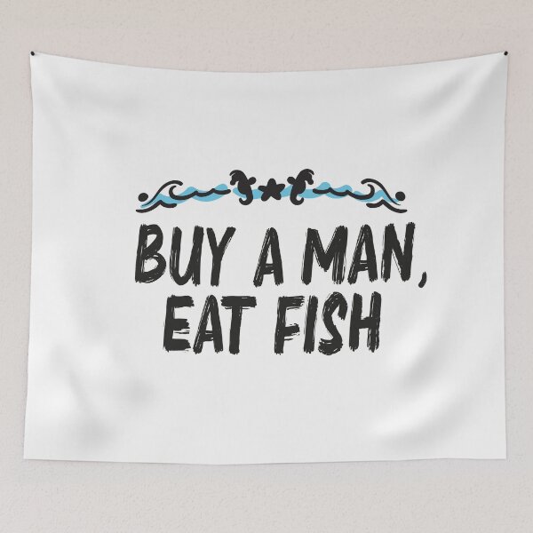 Item preview, buy a man eat fish designed and sold by aydidi.