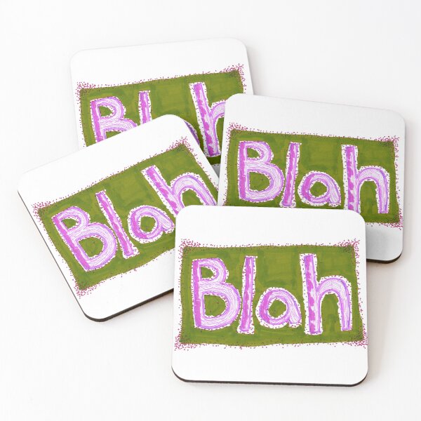 Item preview, Blah (green version) designed and sold by SassySpike.