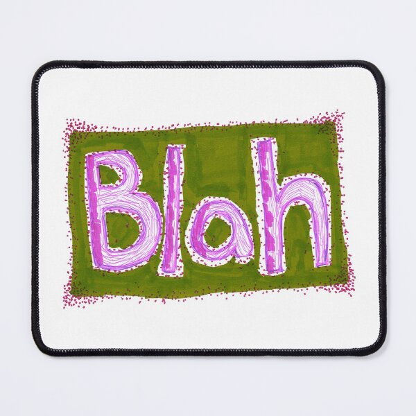 Item preview, Blah (green version) designed and sold by SassySpike.