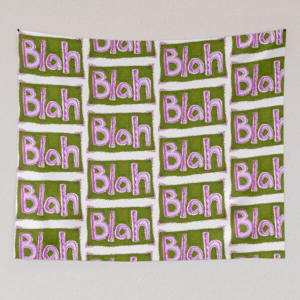 Item preview, Blah (green version) designed and sold by SassySpike.