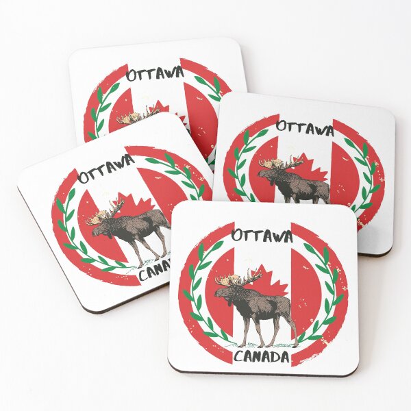 Item preview, Ottawa Canada moose designed and sold by Gulldio.