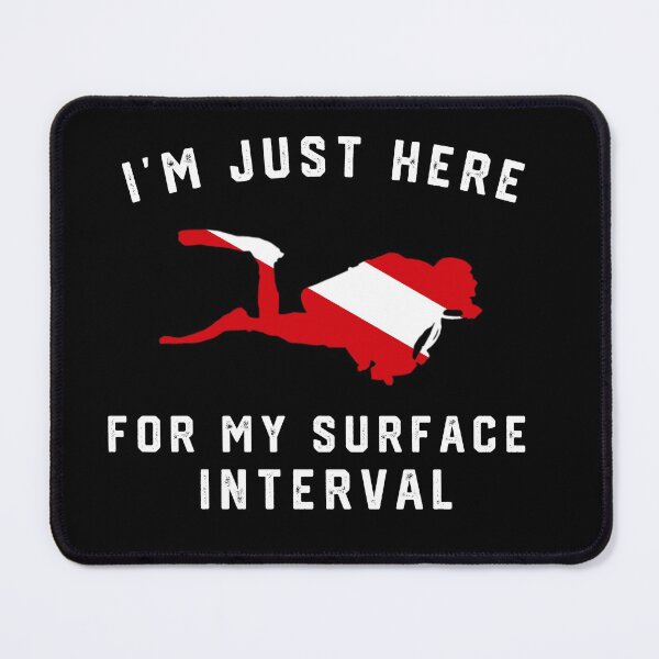 Item preview, Funny Surface Interval Scuba Diver designed and sold by Nostraw.