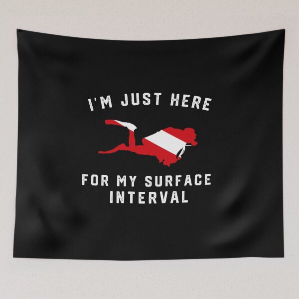 Item preview, Funny Surface Interval Scuba Diver designed and sold by Nostraw.