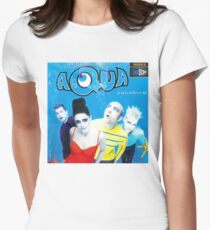 Aqua "Aquarium" Albumcover Tailliertes T-Shirt