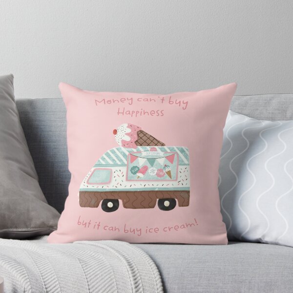 Item preview, Vintage Ice Cream Truck Money Can't Buy Happiness designed and sold by Heather Rosas.