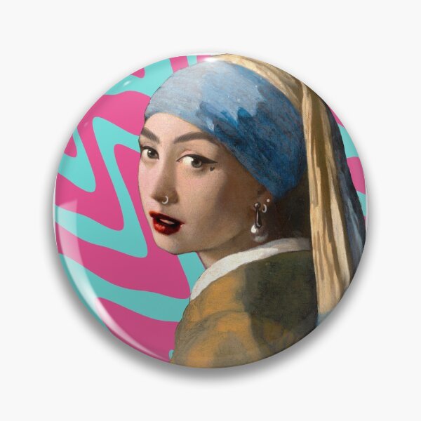 Item preview, Modern Girl with a pearl earring  designed and sold by polynbyart.
