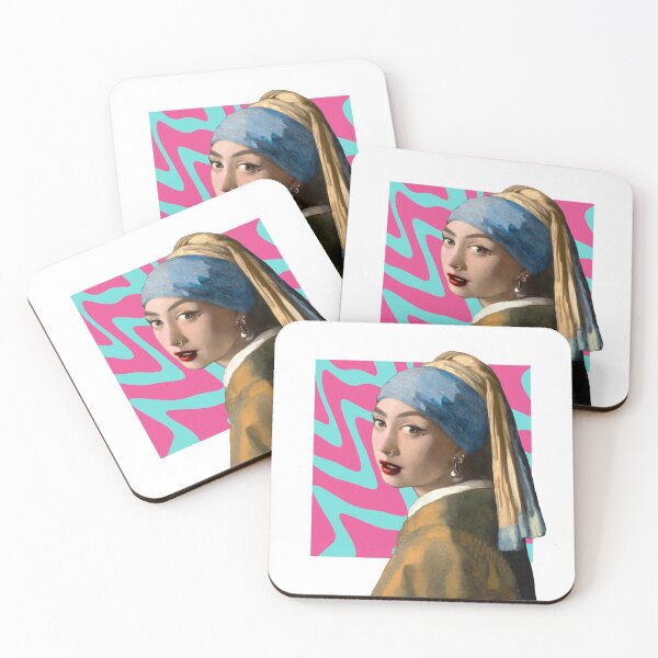 Item preview, Modern Girl with a pearl earring  designed and sold by polynbyart.