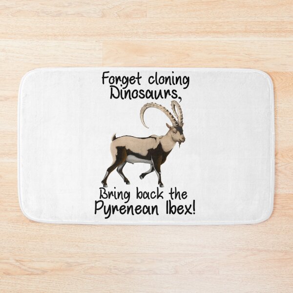 Item preview, Forget Cloning Dinosaurs, Bring Back the Ibex designed and sold by Kestrelle.