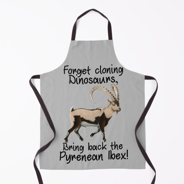 Item preview, Forget Cloning Dinosaurs, Bring Back the Ibex designed and sold by Kestrelle.