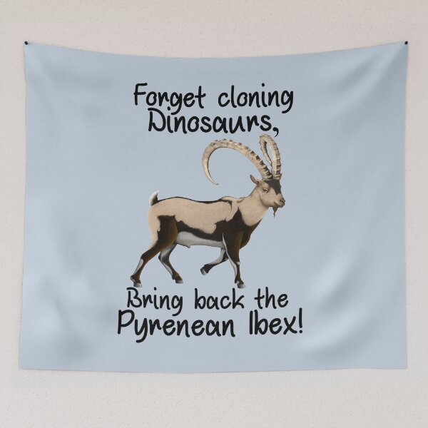 Item preview, Forget Cloning Dinosaurs, Bring Back the Ibex designed and sold by Kestrelle.