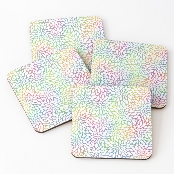 Item preview, Rainbow Dahlia Flower designed and sold by Meliafroggy.