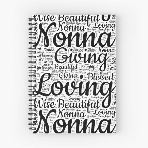 Item preview, Nonna Italian Word Cloud designed and sold by For Little Monkeys.