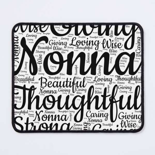 Item preview, Nonna Italian Word Cloud designed and sold by For Little Monkeys.
