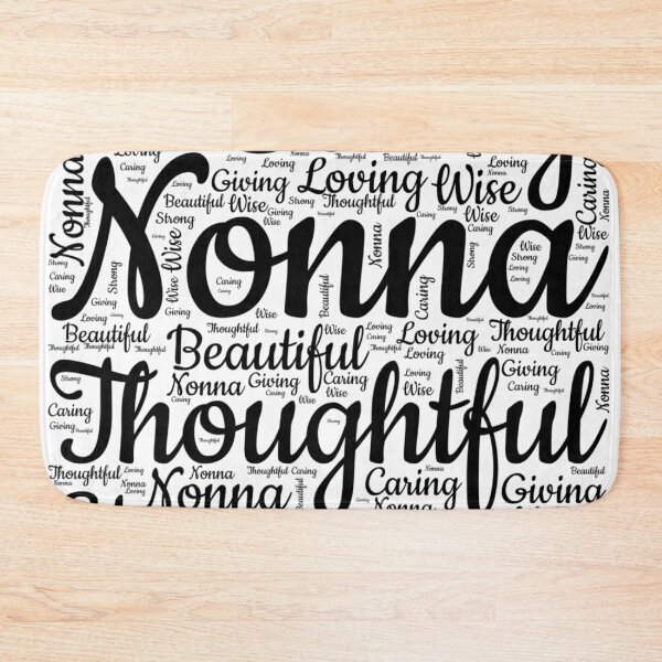 Item preview, Nonna Italian Word Cloud designed and sold by For Little Monkeys.