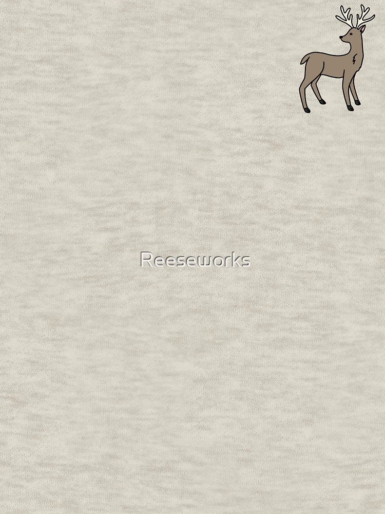Aperçu 6 sur 6. Veste zippée à capuche avec l'œuvre Cerf créée et vendue par Reeseworks.