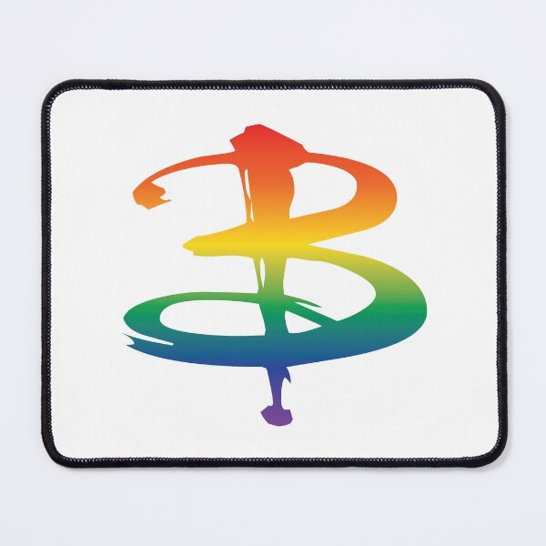 Item preview, Rainbow Pride B Logo - Buffy designed and sold by iTheressa.