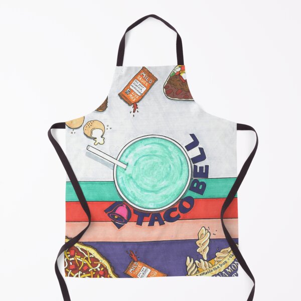 Taco Bell Apron Taco Bell Apparel Taco Bell Accessories -  Denmark