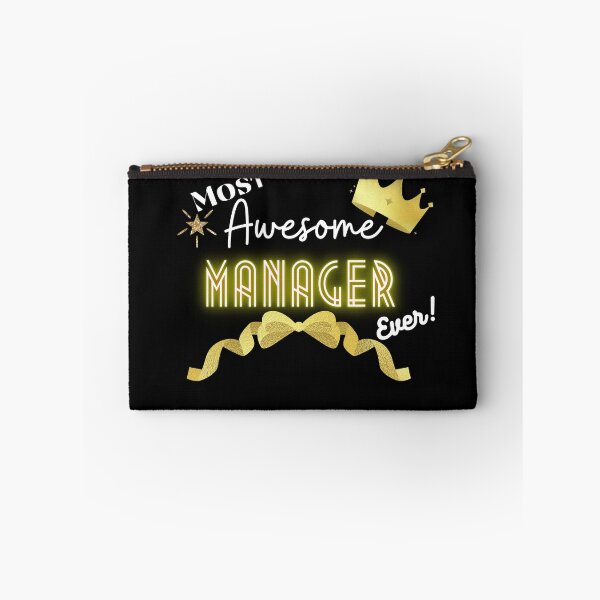 Item preview, Most Awesome Manager Ever - Female job role Motivational Quotes designed and sold by Witfulwisdom.