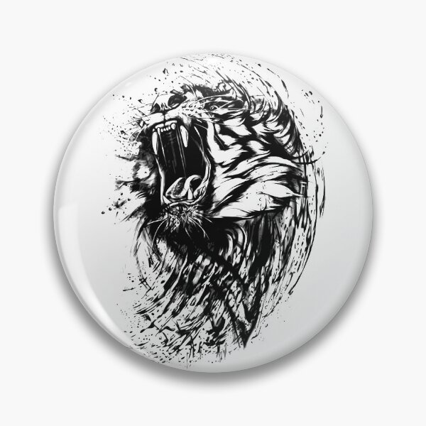 Item preview, Ink Tiger Wild designed and sold by RafaelLima7.