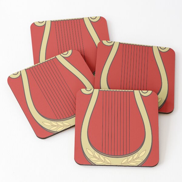 Item preview, Ancient Roman Harp Illustration designed and sold by Dator.