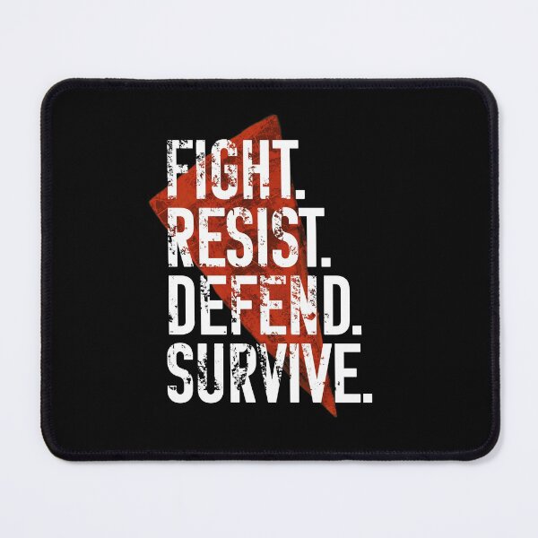 Item preview, Fight Resist Defend Survive - Wynonna Earp designed and sold by Queerdelion.