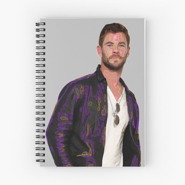 Item preview, Chris Hemsworth illustrative portrait  designed and sold by MarioColtello.