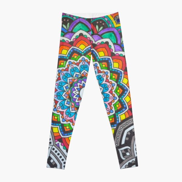 Pastel Drawn Psychedelic Booty-Licious Leggings – PimpyShit