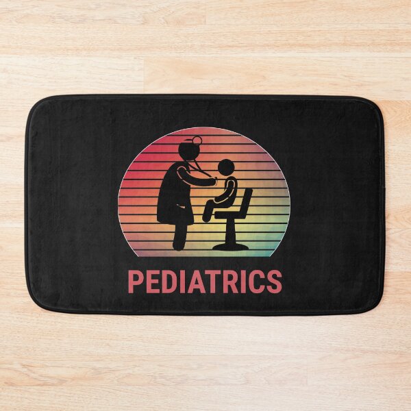 Item preview, Pediatrics, stethoscope, kids, pediatrician in sunset background designed and sold by doctors-apparel.