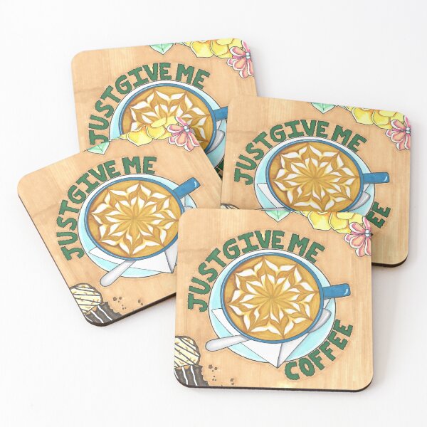 Item preview, Just Give Me Coffee designed and sold by Gauthtistic.