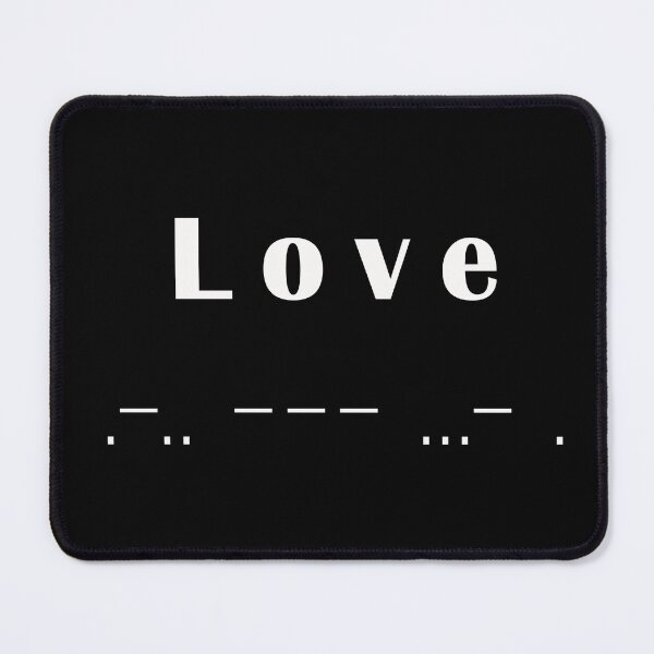 Item preview, Love Morse Code designed and sold by Asaha17.