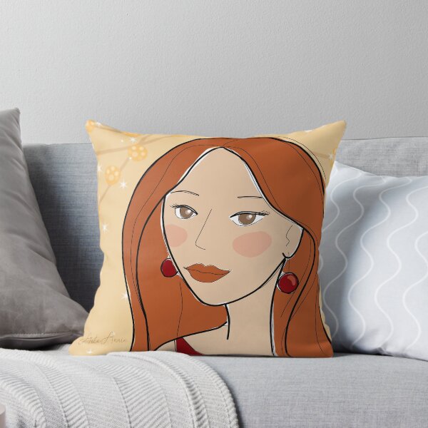 Item preview, Girl in Red designed and sold by ArteAnnie.