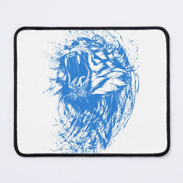 Item preview, Ink Tiger Wild Blue designed and sold by RafaelLima7.