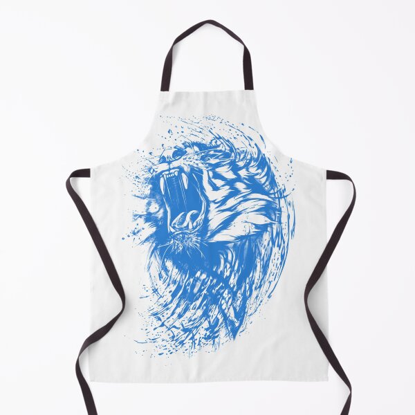 Item preview, Ink Tiger Wild Blue designed and sold by RafaelLima7.